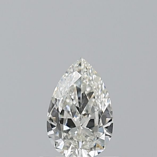 0.5 carat H-VS2 Natūralus Pear Deimantas (1)