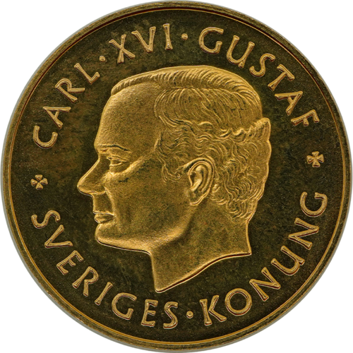 1995 Швеция Златна монета от 1000 крони Карл XVI Густав (1)