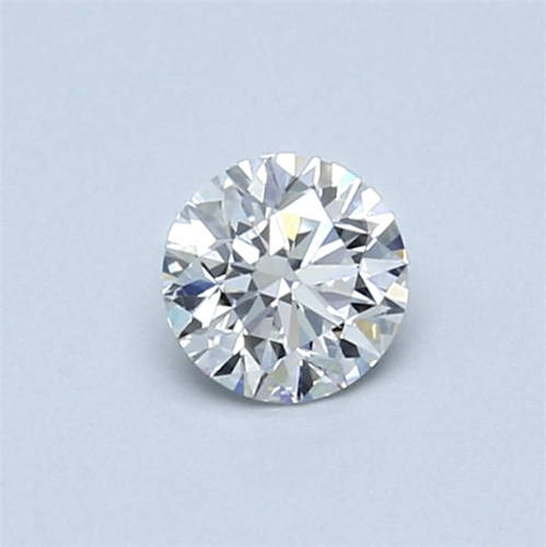 0.4 carat F-VVS1 Excellent cut Natūralus Round Deimantas (1)
