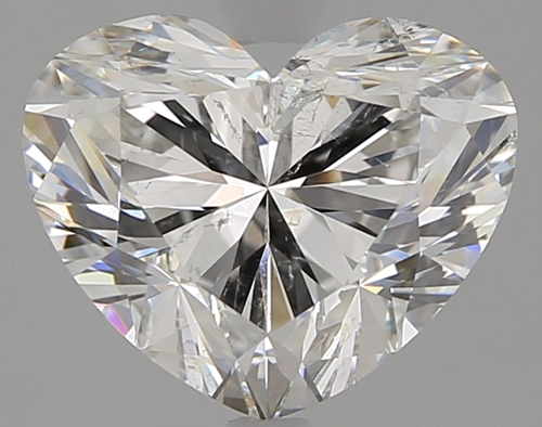 3.04 carat G-SI2 Natūralus Heart Deimantas (1)