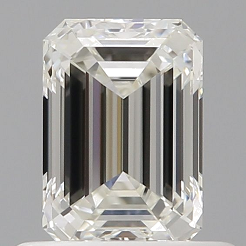 0.62 carat I-VVS2 Natūralus Emerald Deimantas (1)