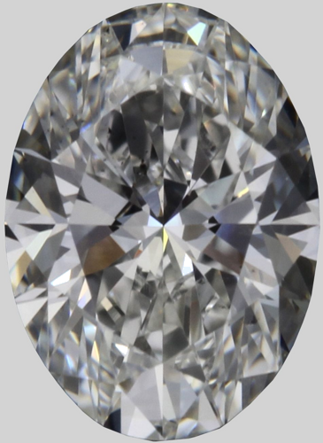 0.43 carat G-SI1 Natūralus Oval Deimantas (1)