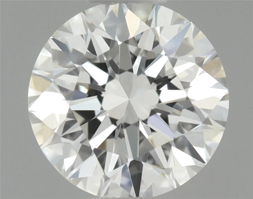 0.45 carat H-VVS1 Excellent cut Natūralus Round Deimantas (1)