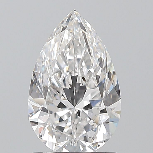 1.2 carat E-SI2 Natūralus Pear Deimantas (1)