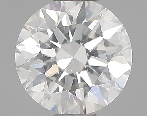 0.51 carat I-SI2 Excellent cut Natūralus Round Deimantas (1)