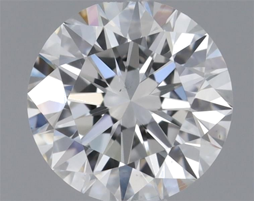 0.4 carat F-SI1 Excellent cut Natūralus Round Deimantas (1)