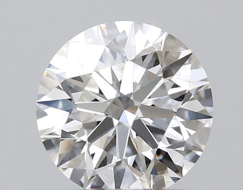 0.52 carat F-VVS2 Excellent cut Natūralus Round Deimantas (1)