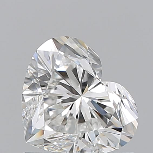 1.01 carat G-IF Natūralus Heart Deimantas (1)