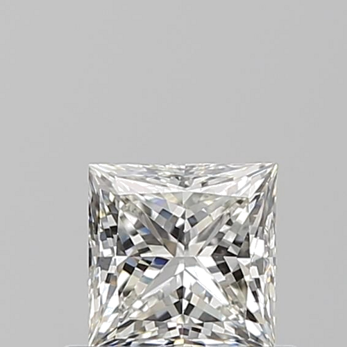 0.6 carat I-VS1 Natūralus Princess Deimantas (1)