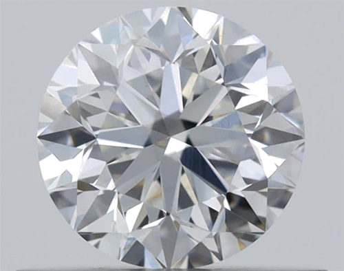 0.51 carat F-VVS2 Very Good cut Natūralus Round Deimantas (1)