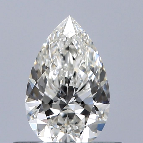 0.42 carat G-IF Natūralus Pear Deimantas (1)