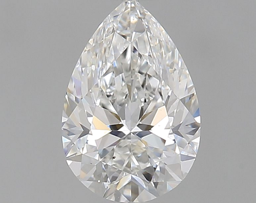 0.5 carat F-VS2 Natūralus Pear Deimantas (1)