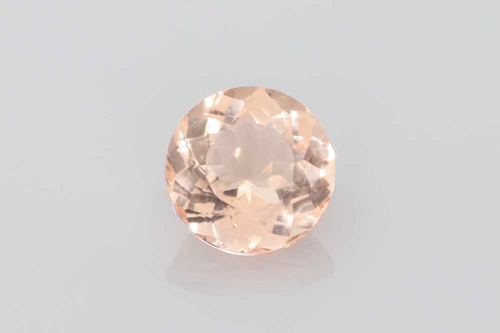 3.53 carat ORANGE Round Morganite (1)