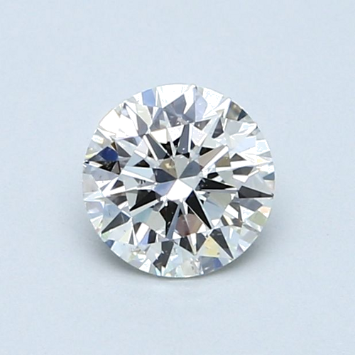 0.7 carat H-SI1 Very Good cut Natūralus Round Deimantas (1)