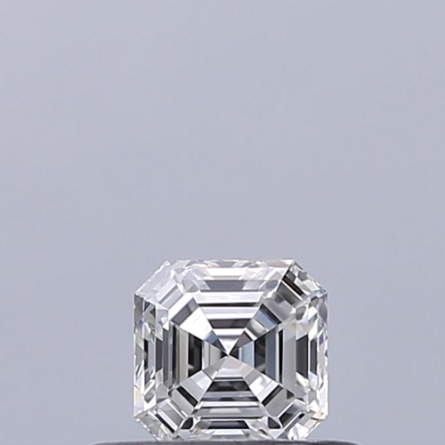 0.31 carat E-IF Natūralus Asscher Deimantas (1)