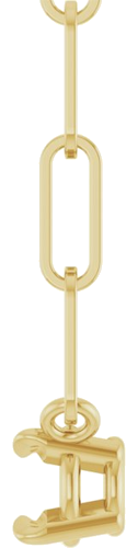 Pakabukas „Solitaire Claw-Prong“ 14k yellow gold Round 4mm (3)