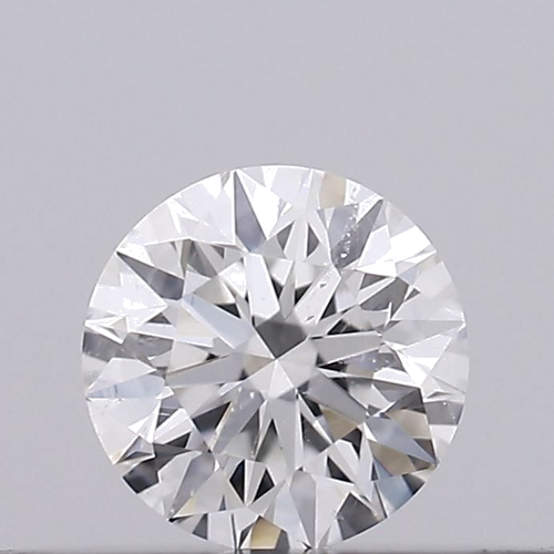 0.18 carat F-SI2 Excellent cut Natūralus Round Deimantas (1)