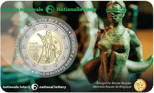 2025 Belgium National Lottery 2 Euro Coin (3)