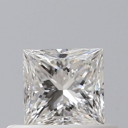 0.4 carat G-VVS2 Natūralus Princess Deimantas (1)