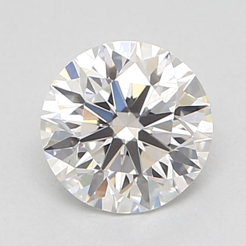 0.37 carat F-VVS1 Excellent cut Natūralus Round Deimantas (1)
