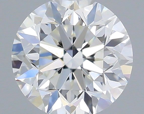 0.4 carat H-VVS2 GD cut Natūralus Round Deimantas (1)
