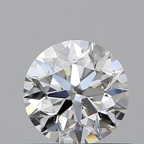 0.52 carat G-SI1 Excellent cut Natūralus Round Deimantas (1)