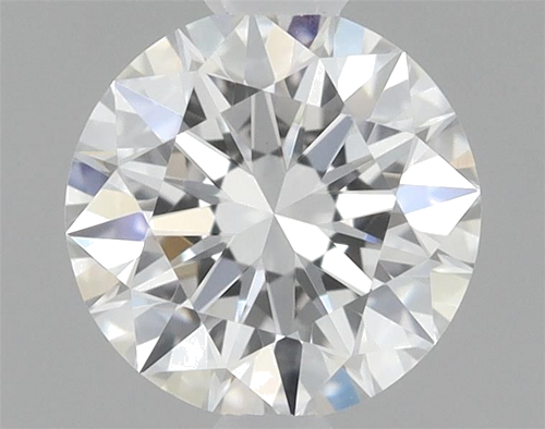 0.41 carat F-VVS2 Excellent cut Natūralus Round Deimantas (1)