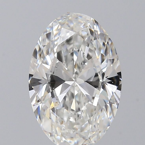 1.0 carat F-SI1 Natūralus Oval Deimantas (1)