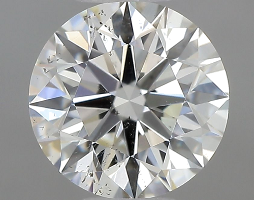 0.59 carat J-SI1 Excellent cut Natūralus Round Deimantas (1)
