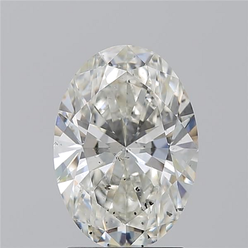 2.07 carat J-SI2 Natūralus Oval Deimantas (1)