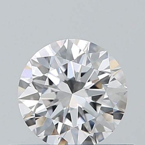 0.5 carat D-VVS2 Excellent cut Natūralus Round Deimantas (1)