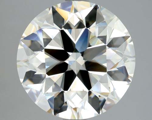 4.01 carat K-VVS2 Excellent cut Natūralus Round Deimantas (1)