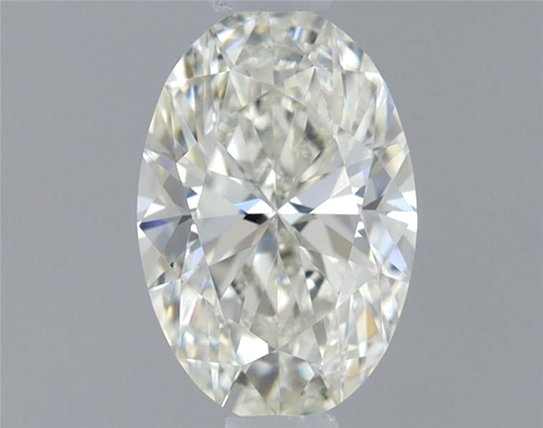 0.6 carat K-VVS2 Natūralus Oval Deimantas (1)