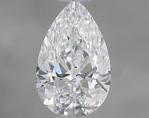0.52 carat D-SI2 Natūralus Pear Deimantas (1)