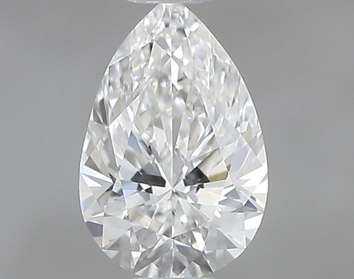0.5 carat E-VVS1 Natūralus Pear Deimantas (1)