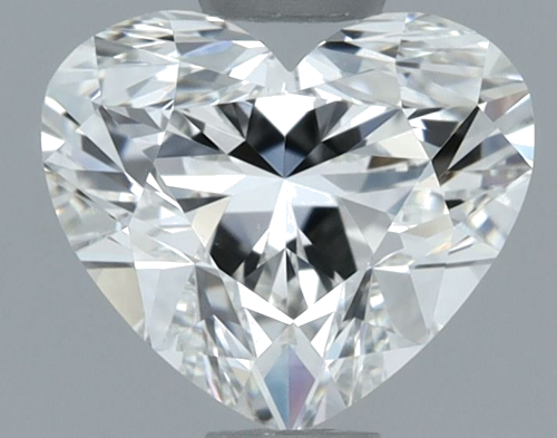 1.01 carat G-VS1 Natūralus Heart Deimantas (1)