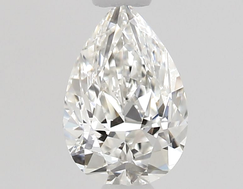 0.5 carat F-VVS1 Natūralus Pear Deimantas (1)