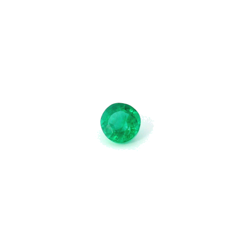 0.29 carat GREEN Round Smaragdas (1)