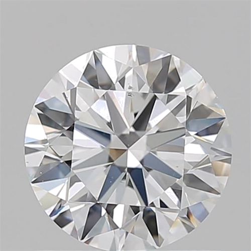 1.01 carat F-SI1 Excellent cut Natūralus Round Deimantas (1)