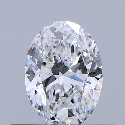 0.34 carat D-VVS2 Natūralus Oval Deimantas (1)