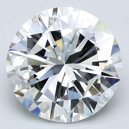 3.52 carat F-VS1 GD cut Natūralus Round Deimantas (1)