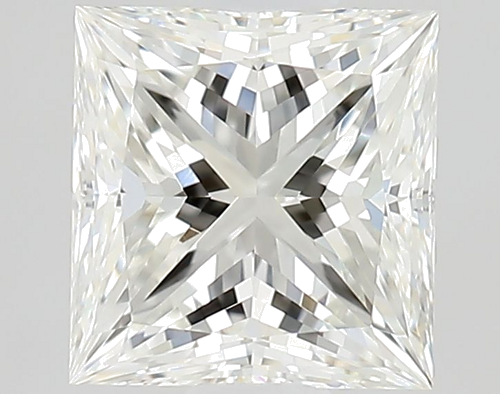 0.6 carat H-VVS2 Natūralus Princess Deimantas (1)