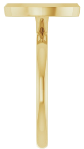 Sužadėtuvių Žiedas „Bezel-Set Solitaire“ 14k yellow gold Oval 11.5mm x 8mm (4)