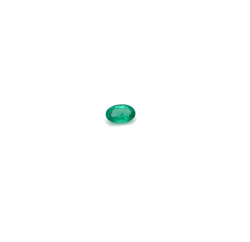 0.38 carat GREEN Oval Smaragdas (1)