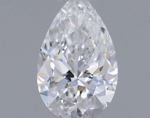 0.18 carat D-VS2 Natūralus Pear Deimantas (1)