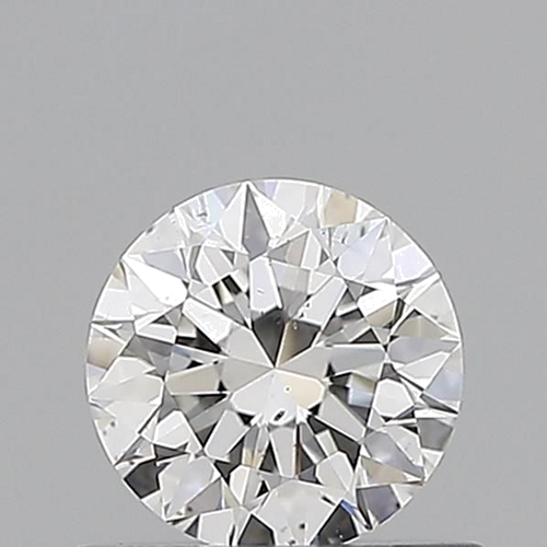 0.6 carat F-SI1 Excellent cut Natūralus Round Deimantas (1)