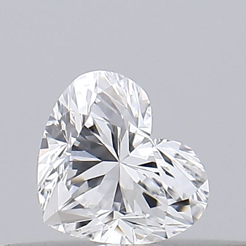 0.21 carat D-VVS2 Natūralus Heart Deimantas (1)