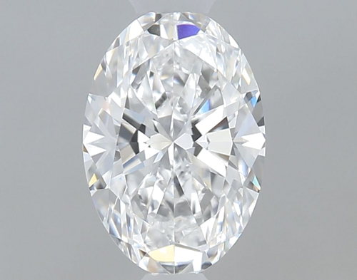 0.5 carat D-VVS2 Natūralus Oval Deimantas (1)
