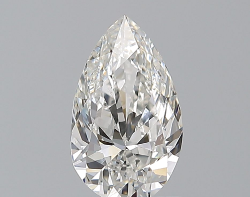1.5 carat F-VS1 Natūralus Pear Deimantas (1)