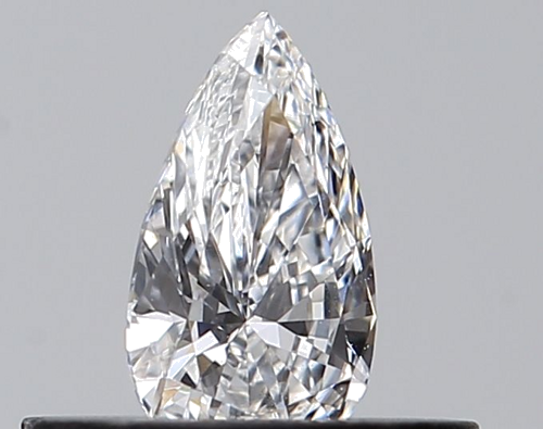 0.25 carat E-VVS1 Natūralus Pear Deimantas (1)